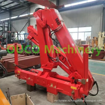 4T Knuckle Boom Truck Mounted Crane telescopic hydraulic truck crane